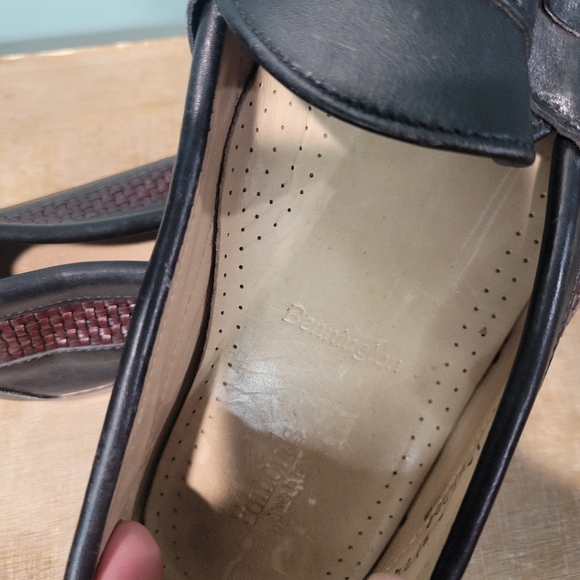 Allen Edmonds USA Made Bennington Tassel Woven Leather Men's Loafers Size 12 - Picture 6 of 7